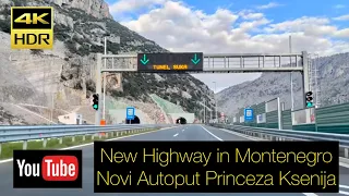 New Highway in Montenegro - Novi Autoput Princeza Ksenija - Podgorica - Mateševo Crna Gora