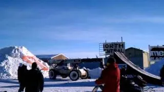 Sam Rogers backflip at rollies bar