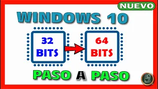 ✅ Cómo PASAR de Windows 10 32 BITS a 64 BITS 🔴 Paso a paso CON USB