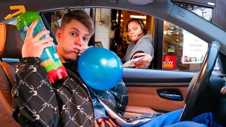 PRANK LA DRIVE THRU CU HELIU