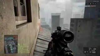 Battlefield 4 - Sniping Spot on Flood Zone