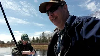 Spring Fishing for Brook Trout in Nova Scotia
