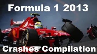 Formula 1 2013 Crashes Compilation