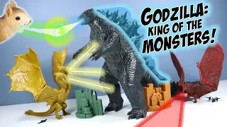 Godzilla: King of the Monsters King Ghidorah & Rodan Toys Jakks Pacific