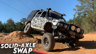 Solid Axle Hilux! First drive!
