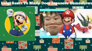 Luigi React To Mario Does Japanese Gameshows