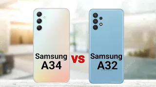 Samsung A34 vs Samsung A32
