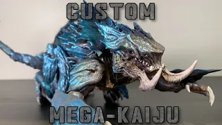 Custom Pacific Rim Uprising Mega-Kaiju Figure | Fully Articulated Kaiju