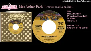 Donna Summer Mac Arthur Park (Long Promo Edit)