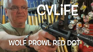 CVLife Wolfprowl 3moa RMR red dot with weaver & MOS mounting adapter review & plinking!