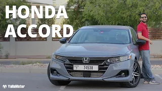 2021 Honda Accord Review - The Best Mid-Size Family Sedan? | YallaMotor
