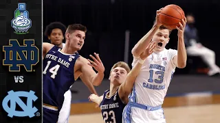 Notre Dame vs. North Carolina ACC Men's Basketball Tournament Highlights (2021)