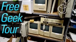 SO MUCH RETRO TECH at Free Geek Twin Cities!