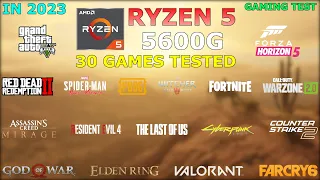 Ryzen 5 5600G Vega 7 Gaming Test - 30 Games Tested - Enough for Gaming?