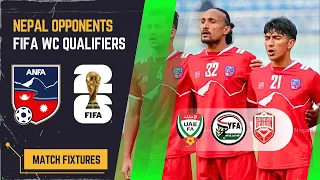 UAE, Bahrain र Yemenसंग यस्तो छ Nepalको खेल तालिका । Nepal fixtures for 2026 FIFA WC Qualifiers R 2