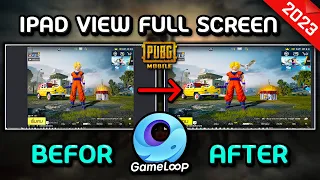 How to Get iPad View PUBG MOBILE Emulator in Full Screen on PC Gameloop (2023)