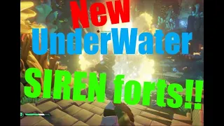 Sea of Thieves: NEW Underwater SIREN forts ???!!?!?!?