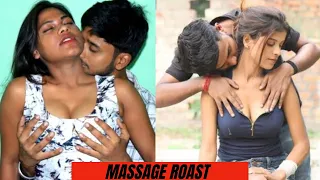 Massage Prank || नई Girlfriend ने करवाया Massage || Massage Prank - Roast video  2023