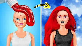 ¡CAMBIO de LOOK extremo de un VAMPIRO! Me enamoré de un vampiro en la escuela por La La Vida Emojis