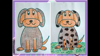 Створення образу. Малювання песика. Як намалювати собаку олівцем. Мистецтво НУШ 1, 2, 3, 4 клас.