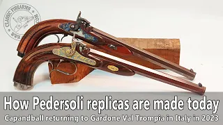 How black powder arms replicas are made today - inside the Pedersoli factory in 2023