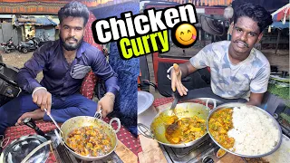 Aaj Banega special chicken curry ￼!! Indian truck, Driver cooking #vlog