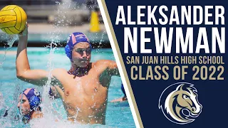 Alek Newman | Water Polo Recruiting Highlight Reel | Class of 2022