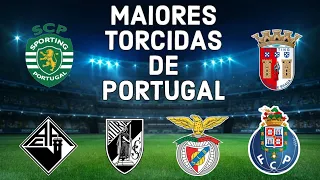 TOP 10 MAIORES TORCIDAS DE CLUBES DE PORTUGAL