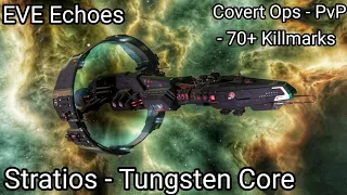 EVE Echoes - Covert Ops Cruiser PvP - (SoE - Stratios) - 70+ Killamarks - LowSec System Roam