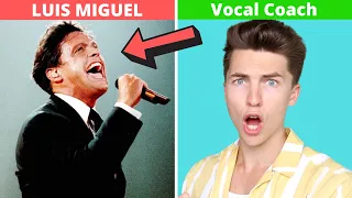 VOCAL COACH Reacts to Luis Miguel's PASSIONATE Performance of Hasta El Fin