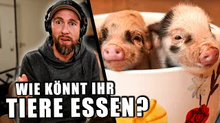 WIE könnt ihr TIERE ESSEN? - Nur SO geht TIERSCHUTZ! | Robert Marc Lehmann