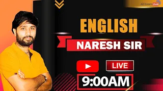Tense || Class-2 || English || By Naresh sir || Allexamlive