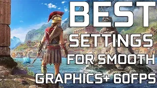 Assassins Creed Odyssey Best Settings for Quality + 60 FPS / GTX 1060 AND RYZEN 2600X (1080p 60fps )