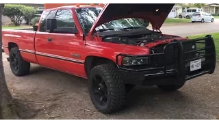 From stock to rolling coal- Dodge Ram Cummins 12v cheap mods!