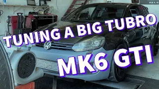 Tuning Ernie's Big Turbo MK6 GTI 500+ HP!