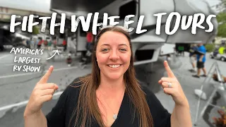 Touring the Coolest FIFTH WHEELS for 2022! | Hershey RV Show