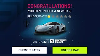 Asphalt 9, Unlock Koenigsegg Regera 🔥