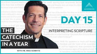 Day 15: Interpreting Scripture — The Catechism in a Year (with Fr. Mike Schmitz)