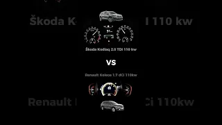 Škoda Kodiaq 2.0 TDI 110 kW vs Renault Koleos 1.7 dCi 110 kw