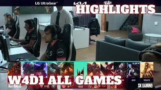 LEC W4D1 All Games Highlights | Week 4 Day 1 S12 LEC Spring 2022