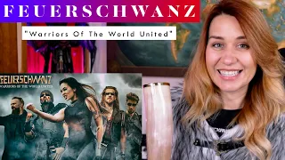 Feuerschwanz "Warriors Of The World United" REACTION & ANALYSIS by Vocal Coach / Opera Singer