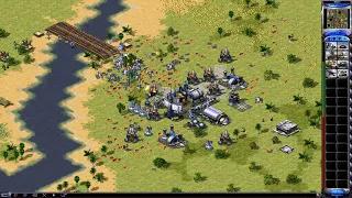 Red Alert 2 Yuri's Revenge Great Britain vs 7 Random Hard Brutal AI