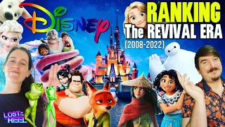 Ranking the DISNEY REVIVAL Era (2008-2022) | Disney Animation Ranked