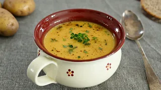 This potato soup is like healing for my stomach. Simply a miracle!