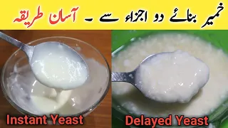 Homemade Yeast Recipe | How to make Yeast At Home | Instant Yeast | Delayed Yeast | amazing food