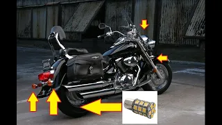 LED Turn Signal Conversion for a Motorcycle (Suzuki Boulevard C50) Part I