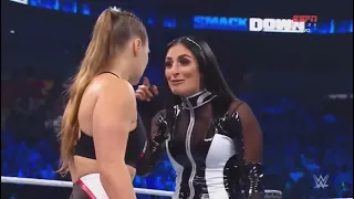 Ronda Rousey vs Sonya Deville - Smackdown 04/03/22