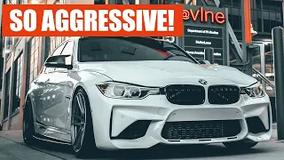 BMW F30 M2 Competition Bumper Conversion and M Fenders!!