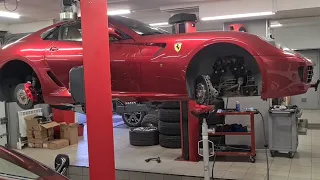 Ferrari 599: ремонтируем подвеску...