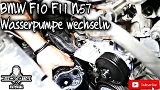 BMW F10 | F11 | N57 | Wasserpumpe | Riemenspanner wechseln | Drehmomentwerte | Waterpump Replacement